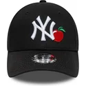cap-islenkta-black-adjustable-strap-vaikams-9forty-fruit-icon-new-york-yankees-mlb-new-era
