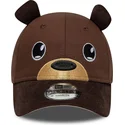 cap-islenkta-brown-adjustable-strap-vaikams-9forty-new-era