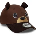 cap-islenkta-brown-adjustable-strap-vaikams-9forty-new-era