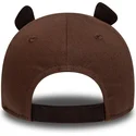 cap-islenkta-brown-adjustable-strap-vaikams-9forty-new-era