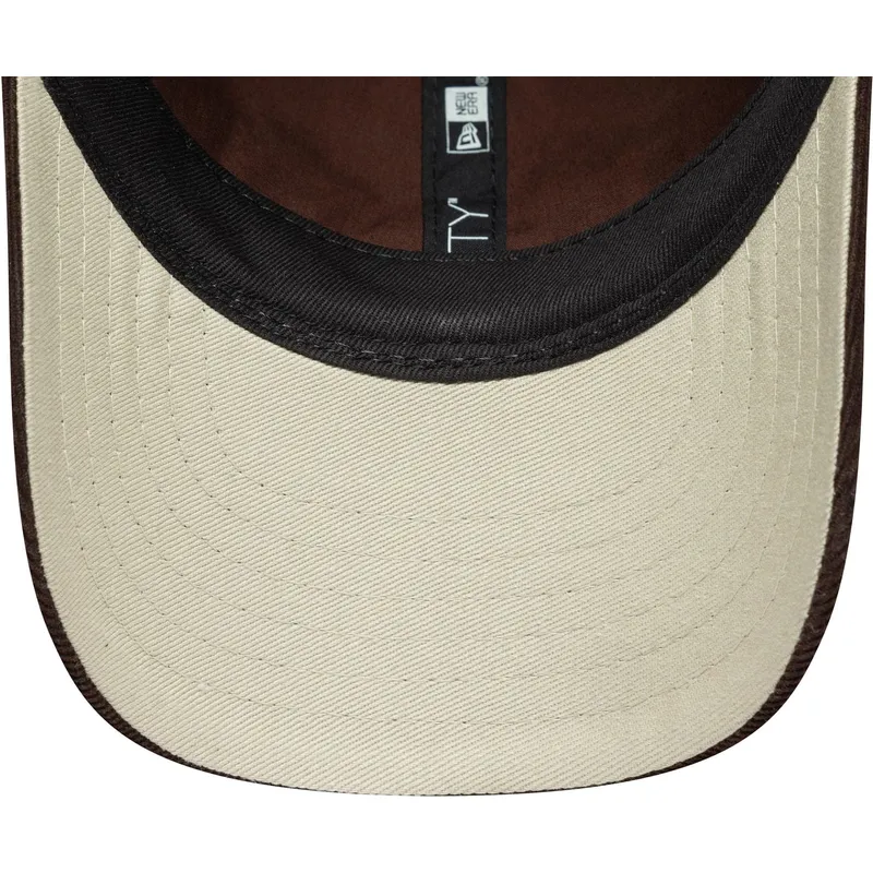 cap-islenkta-brown-adjustable-strap-vaikams-9forty-new-era