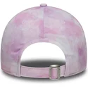 cap-islenkta-pink-adjustable-strap-vaikams-9twenty-tie-dye-los-angeles-dodgers-mlb-new-era