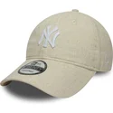 cap-islenkta-beige-adjustable-strap-9twenty-linen-new-york-yankees-mlb-new-era