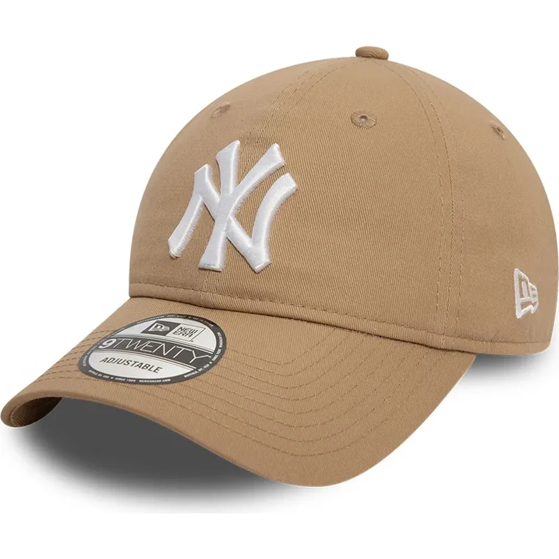 kepure-islenkta-ruda-reguliuojama-juostele-claro-9twenty-league-essential-new-york-yankees-mlb-new-era