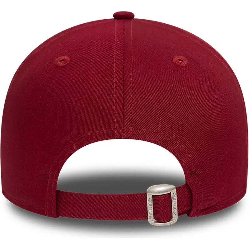 kepure-islenkta-raudona-reguliuojama-juostele-9twenty-league-essential-new-york-yankees-mlb-new-era