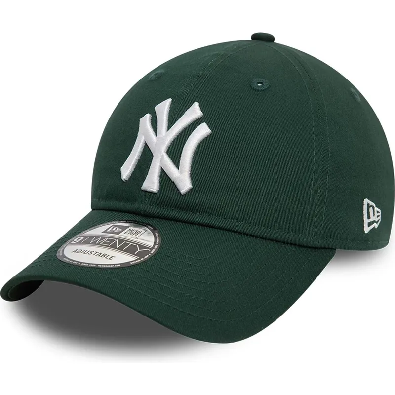 kepure-islenkta-zalia-reguliuojama-juostele-9twenty-league-essential-new-york-yankees-mlb-new-era