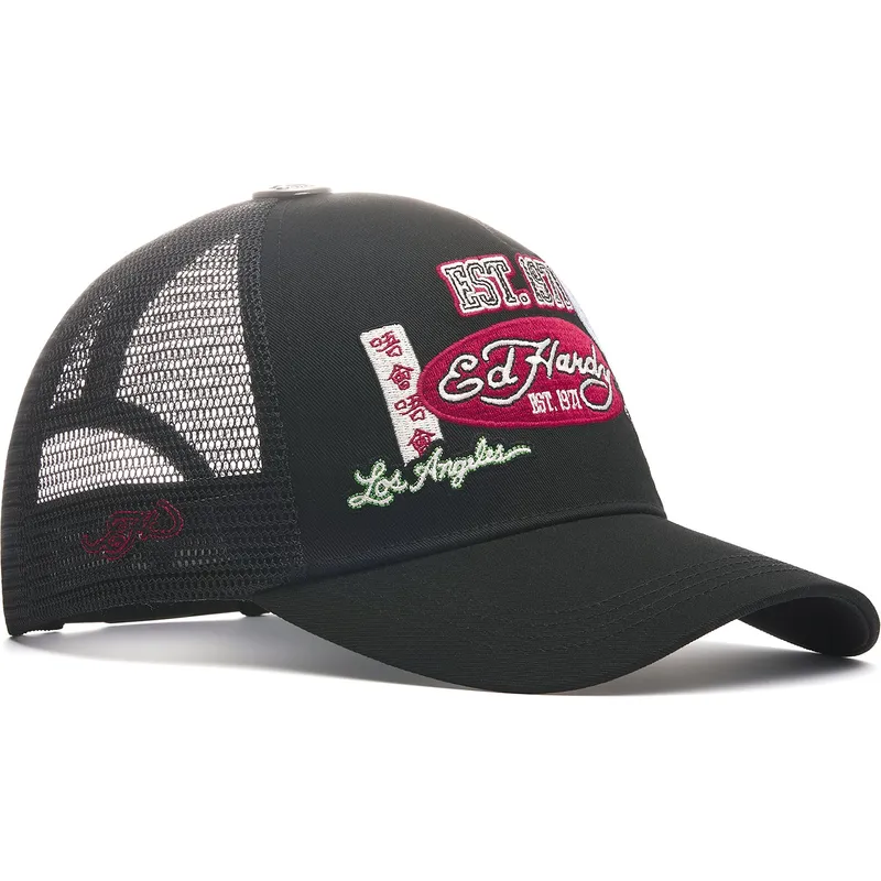 gorra-trucker-negra-est-1971-varsity-de-ed-hardy