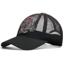 kepure-islenkta-vilkikas-juoda-snapback-1971-soaring-eagle-full-mesh-ed-hardy