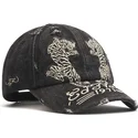 kepure-islenkta-juoda-reguliuojamas-desert-tiger-ed-hardy