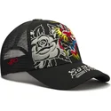 czapka-trucker-czarna-dragon-and-roses-graphic-ed-hardy