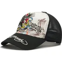 kepure-islenkta-balta-snapback-tattoo-eagle-graphic-ed-hardy
