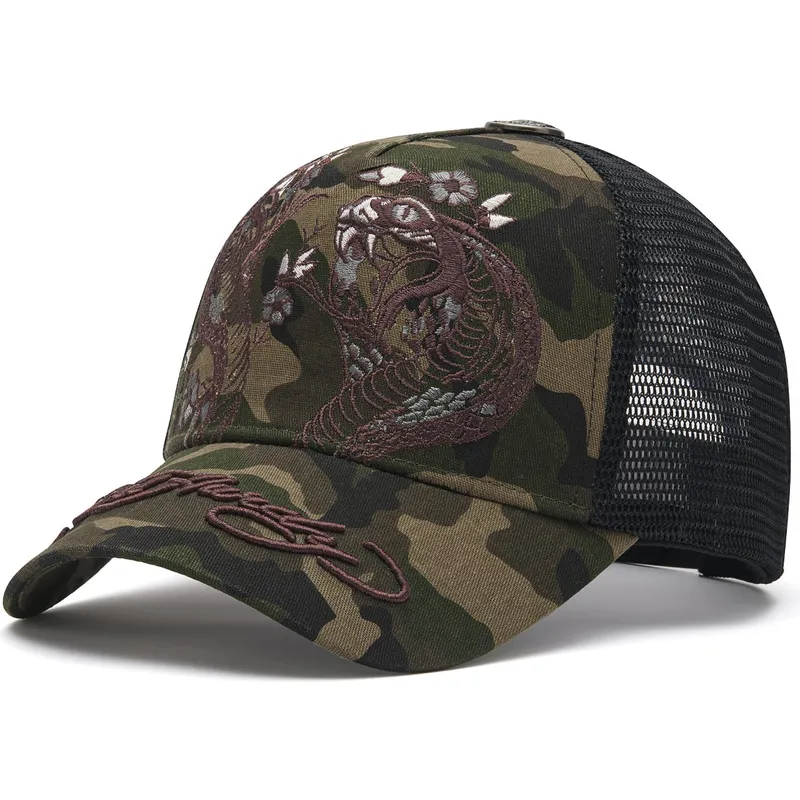 czapka-trucker-moro-2-snakes-ed-hardy