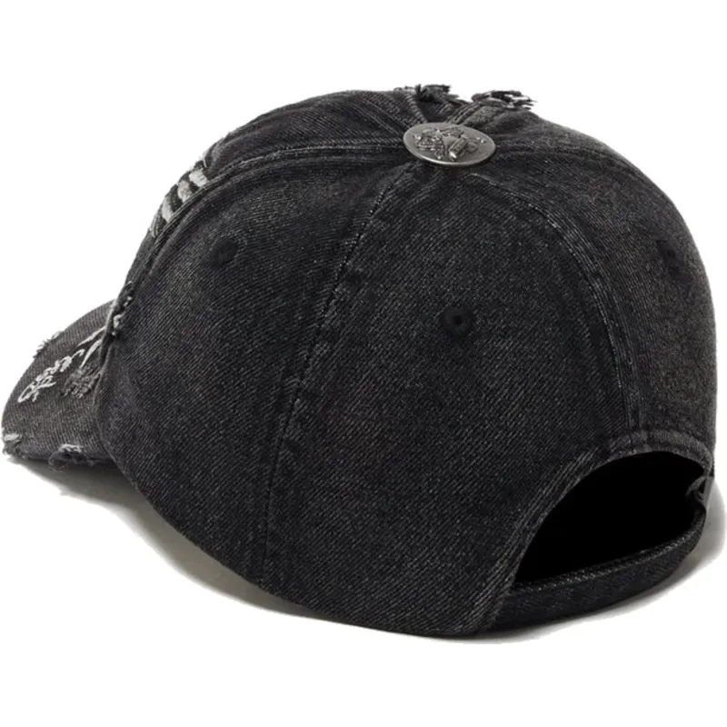 kepure-islenkta-juoda-reguliuojamas-brave-hearts-ed-hardy