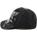 kepure-islenkta-juoda-reguliuojamas-brave-hearts-ed-hardy