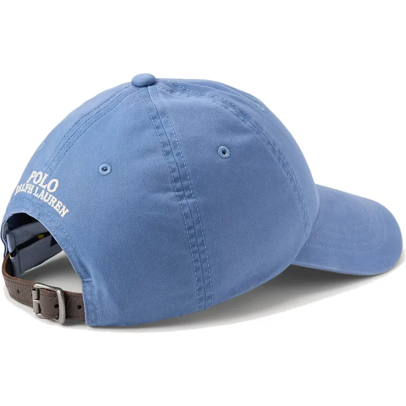 kepure-islenkta-melyna-reguliuojama-juostele-classic-sport-stretch-twill-polo-ralph-lauren