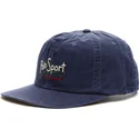 kepure-islenkta-tamsiai-melyna-reguliuojama-juostele-classic-sport-twill-woven-polo-ralph-lauren