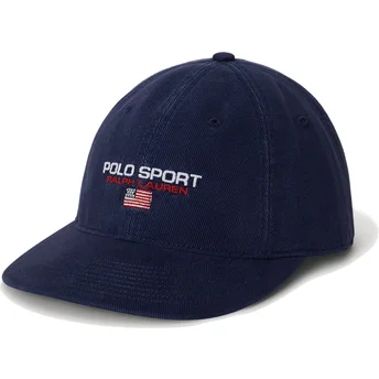 Cap išlenkta navy blue adjustable strap Polo Ralph Lauren