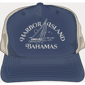 Cap išlenkta navy blue snapback Polo Ralph Lauren
