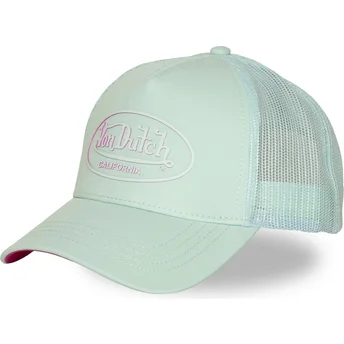 Kepurė išlenkta žalia snapback rosa LOG21 Von Dutch