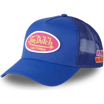 Kepurė išlenkta mėlyna snapback POLY12 Von Dutch