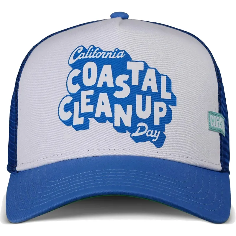 kepure-islenkta-melyna-snapback-clean-up-day-hft-coastal