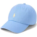 kepure-islenkta-melyna-reguliuojamas-cotton-chino-classic-sport-polo-ralph-lauren