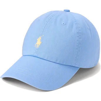 Kepurė išlenkta mėlyna reguliuojamas Cotton Chino Classic Sport Polo Ralph Lauren