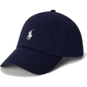 kepure-islenkta-tamsiai-melyna-reguliuojamas-cotton-chino-classic-sport-polo-ralph-lauren