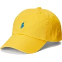kepure-islenkta-geltona-reguliuojama-juostele-cotton-chino-classic-sport-polo-ralph-lauren
