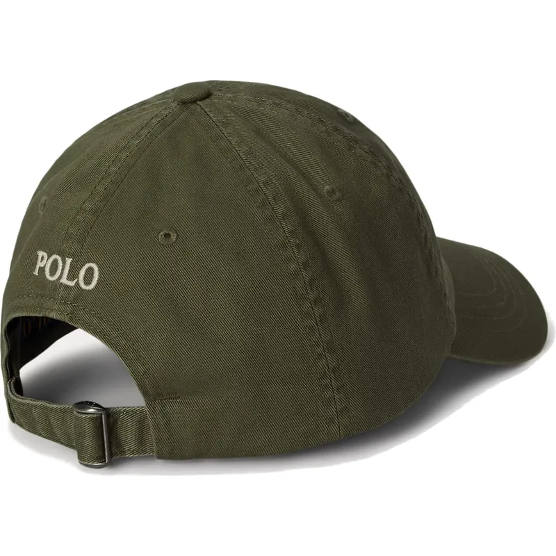 kepure-islenkta-zalia-reguliuojama-juostele-cotton-chino-classic-sport-polo-ralph-lauren