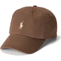 kepure-islenkta-ruda-reguliuojamas-cotton-chino-classic-sport-polo-ralph-lauren