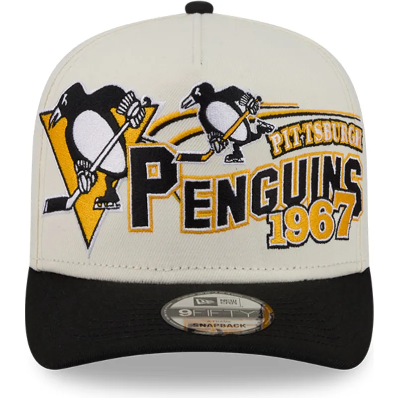 kepure-islenkta-smelio-snapback-9fifty-a-frame-classic-pittsburgh-penguins-nhl-new-era