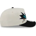 cap-islenkta-beige-snapback-9fifty-a-frame-classic-san-jose-sharks-nhl-new-era