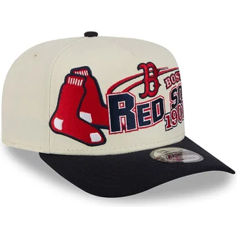 Cap išlenkta beige snapback 9FIFTY A Frame Classic Boston Red Sox MLB New Era