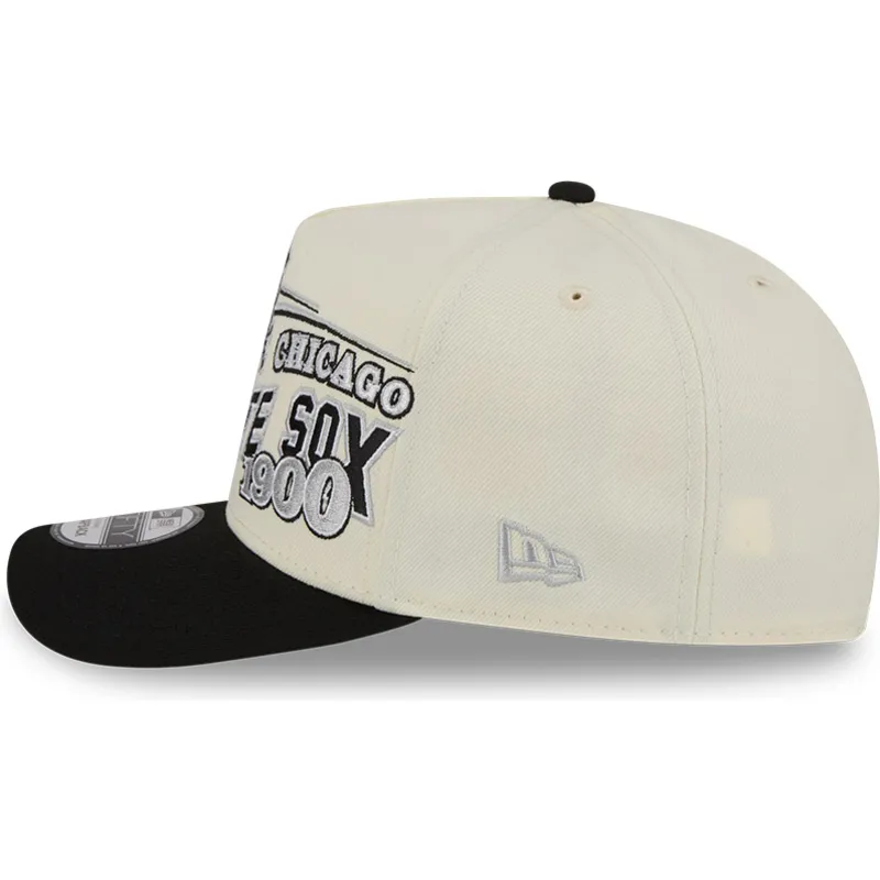 cap-islenkta-beige-snapback-9fifty-a-frame-classic-chicago-white-sox-mlb-new-era