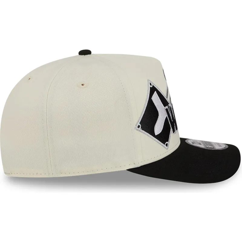 cap-islenkta-beige-snapback-9fifty-a-frame-classic-chicago-white-sox-mlb-new-era