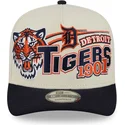 cap-islenkta-beige-snapback-9fifty-a-frame-classic-detroit-tigers-mlb-new-era