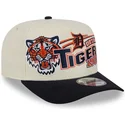 cap-islenkta-beige-snapback-9fifty-a-frame-classic-detroit-tigers-mlb-new-era