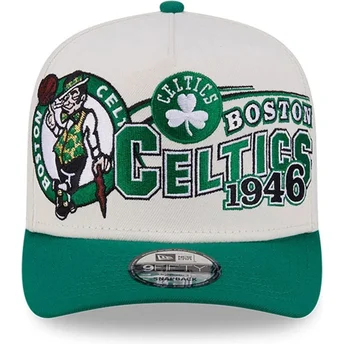 Cap išlenkta beige snapback 9FIFTY A Frame Classic Boston Celtics NBA New Era