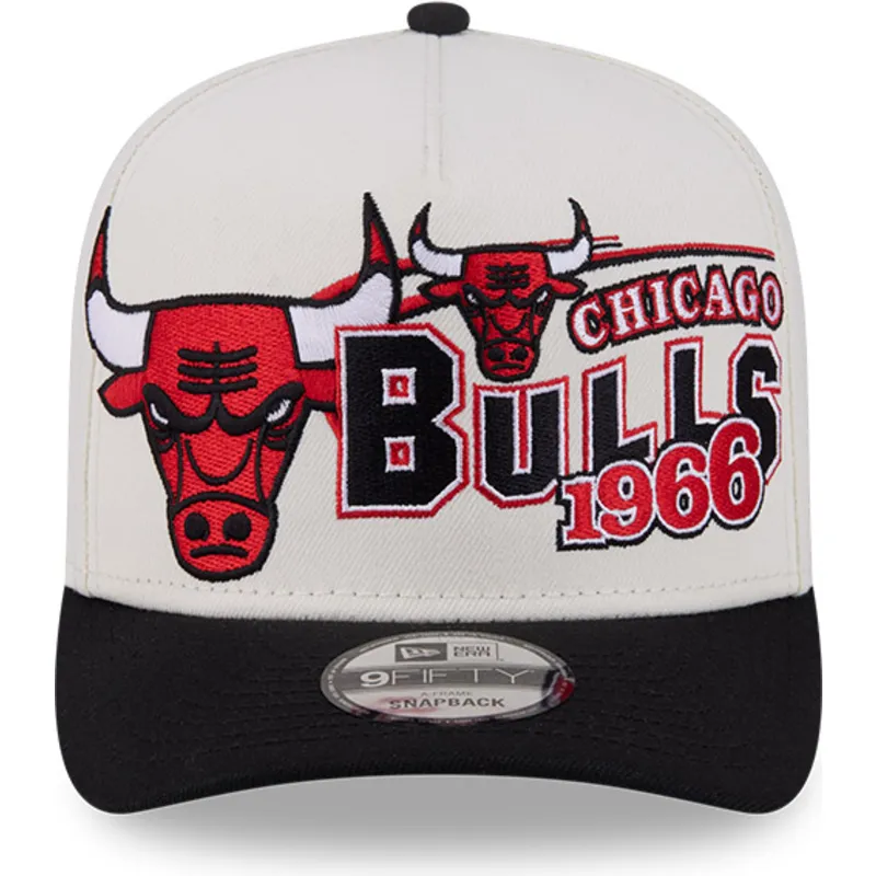 cap-islenkta-beige-snapback-9fifty-a-frame-classic-chicago-bulls-nba-new-era