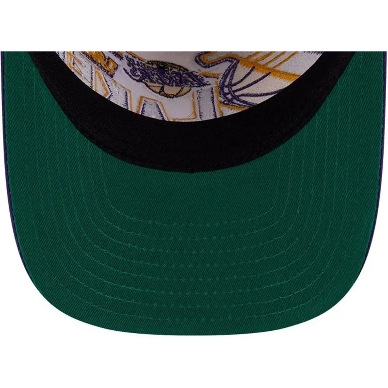 gorra-curva-beige-y-violeta-snapback-9fifty-a-frame-classic-de-los-angeles-lakers-nba-de-new-era