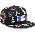 czarna-dopasowana-czapka-z-daszkiem-59fifty-all-over-mlb-new-era
