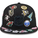 gorra-plana-negra-ajustada-59fifty-all-over-de-nhl-de-new-era