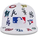 kepure-plokscia-balta-priglundanti-59fifty-all-over-mlb-new-era