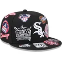 kepure-plokscia-juoda-priglundanti-59fifty-all-over-chicago-white-sox-mlb-new-era