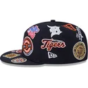 kepure-plokscia-tamsiai-melyna-priglundantis-59fifty-all-over-detroit-tigers-mlb-new-era