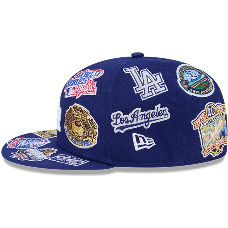 kepure-plokscia-melyna-priglundanti-59fifty-all-over-los-angeles-dodgers-mlb-new-era