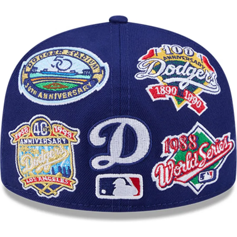 kepure-plokscia-melyna-priglundanti-59fifty-all-over-los-angeles-dodgers-mlb-new-era