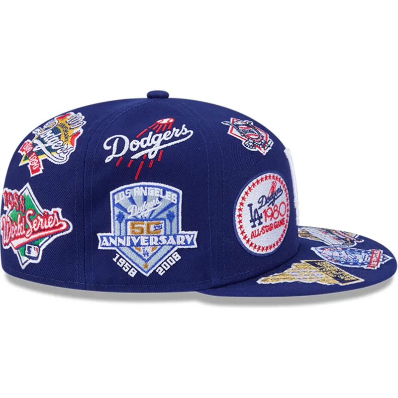 kepure-plokscia-melyna-priglundanti-59fifty-all-over-los-angeles-dodgers-mlb-new-era