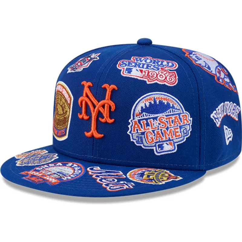 gorra-plana-azul-ajustada-59fifty-all-over-de-new-york-mets-mlb-de-new-era
